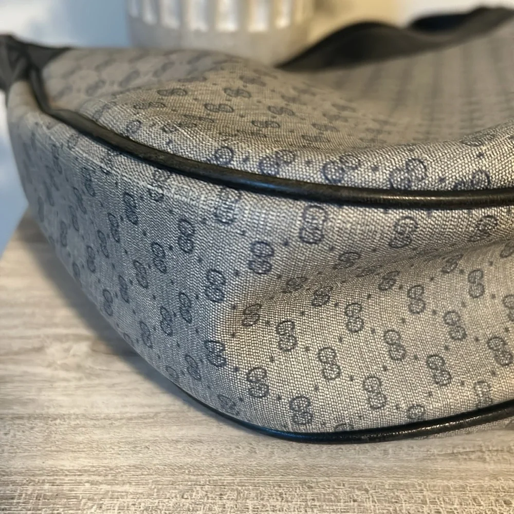 GUCCI Vintage Hobo monogram canvas bag EUC - Picture 15 of 16